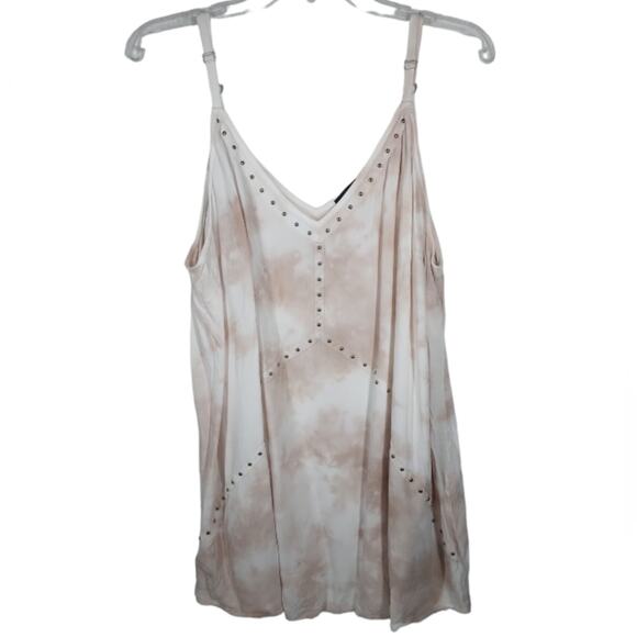 Torrid Challis Studded Swing Cami Tank size 1 - Picture 3 of 8